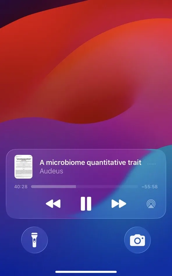 Controlling playback, skipping, and managing Bluetooth audio from the native iOS Lock Screen media player